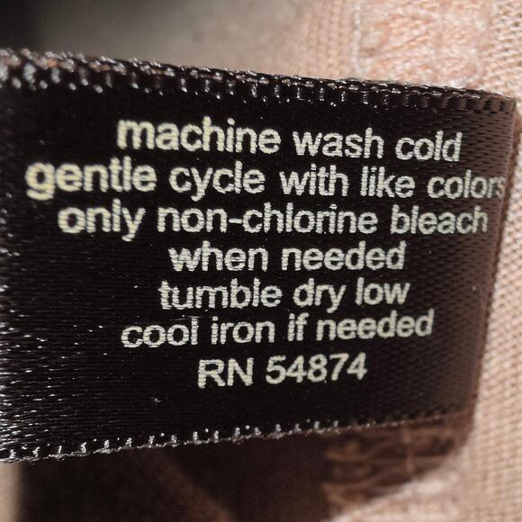 The Limited Babydoll Tank Blush w ombre black to brown mesh overlay Womens XL - Picture 5 of 5